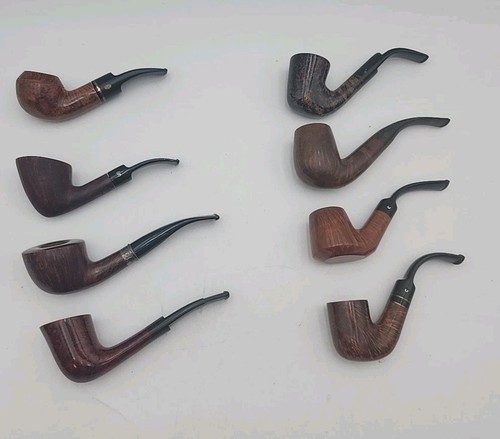 LOT OF 8 ESTATE PIPES COMOY STANWELL GBD BRIGHAM ALDO VELANI CHARATAN