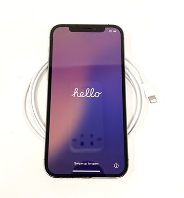 Apple iPhone 12 Pro 256GB Graphite A2341 Unlocked NGK53LL/A Tested VGC iOS 18