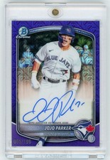 2025 Bowman JOJO PARKER Mega Box Purple Auto /199 - Toronto Blue Jays