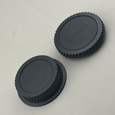 Genuine Canon EOS Body Cap  Rear EF Lens Cap Set