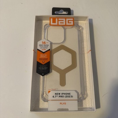 UAG Plyo MagSafe Case for Apple iPhone 15 Pro Max - Ice/Gold