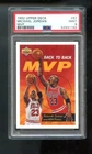 1992-93 Upper Deck #67 Michael Jordan PSA 9 Graded Card NBA Back To Back MVP 92
