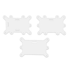 6 Pieces Badge Pin Holders Cute Lightweight Accessories Badge Topper Adapters
