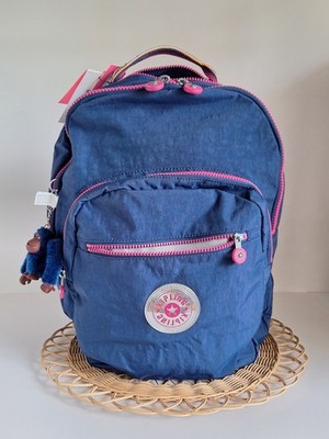 Kipling Backpack Large Laptop Admiral Blue Seoul NEW Buy Kipling Seoul Admiral Bl Metallic Large Backpack C2I5764  main image 4