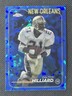 DALTON HILLIARD 2024 TOPPS CHROME SAPPHIRE CARD #137 NEW ORLEANS SAINTS