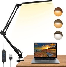 USB Clip On Desk Lamp Flexible
