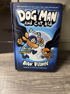 Dog Man: Dog Man and Cat Kid Hardcover Graphic Novel by Dav Pilkey (Scholastic)