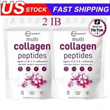 2 lb Multi Collagen Peptides Powder Hydrolyze...