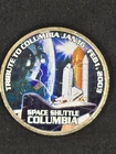 2016 Kennedy Half Dollar – Post-Mint Colorized Space Shuttle Theme –Uncirculated