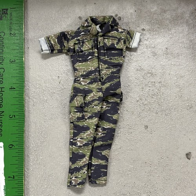 #ad SU CH MLT GRN: 1 12 Green Camo military uniform for 6quot; medium to slim body $16.99