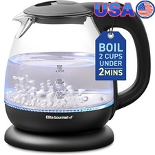 Cordless Electric Kettle 1L Rapid Boil Auto Shut-Off Large Spout Mesh Filter New