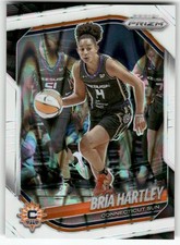 2025 Panini Prizm WNBA #86 Bria Hartley White Seismic Prizms