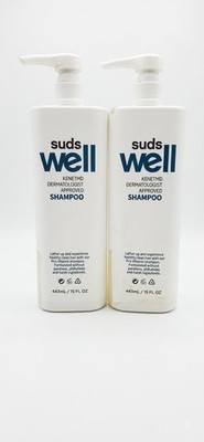 KenetMD Suds Well Shampoo Set Of 2 Pump Bottles 15 oz Gilchrist & Soames