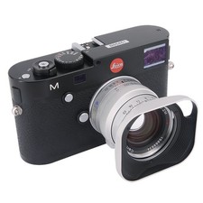 Metal Lens Hood for Voigtlander NOKTON 35mm f1.4 40mm f/1.4 VM Silver Hollow Out