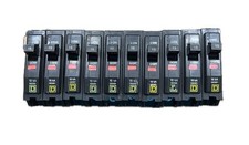 NEW NO BOX LotOF 10 SQUARE D 15 Amp Circuit Breaker QO115 Plug-In 1 Pole 120Vol
