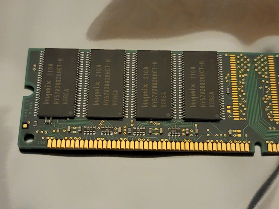 Hynix PC133U-333-542 HYM71V32635HCT8-H 256 MB sincronización 133 MHZ CL3 PowerMac G4 (ᄆ) Foto 4 de 4