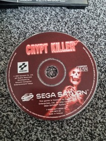 Crypt Killer Sega Saturn, Tested, very good condition, complete.  