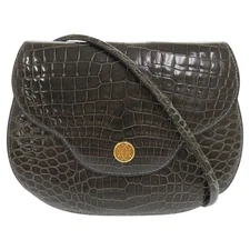 AUTHENTIC HERMES Paula Shoulder Bag Gray Polosus