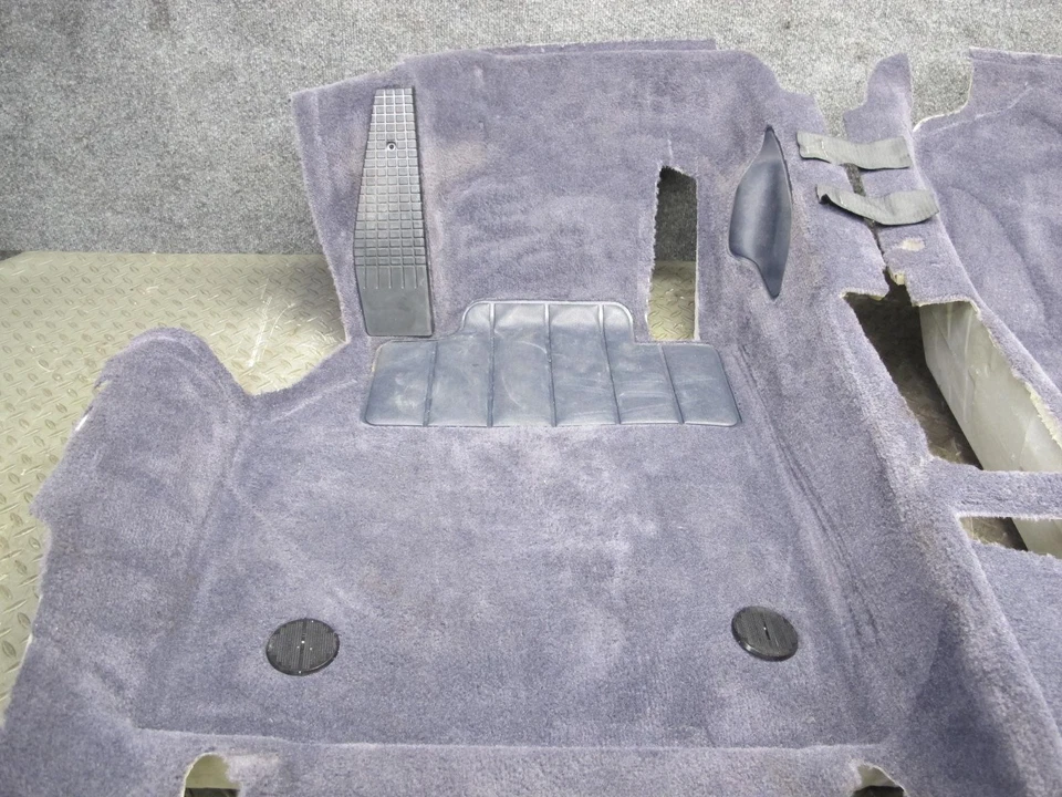 Alfombrilla interior para Porsche Boxster 986 1997-2004 azul Foto 4 de 4
