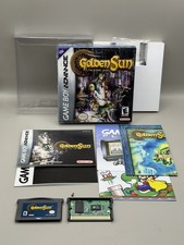 Golden Sun: The Lost Age (GBA) Complete w/Map, Poster, & OG Cellophane - Clean!!