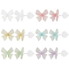AoedeJ 4 Pairs Butterfly Earrings Set - Small Butterfly Studs Post Earrings fo