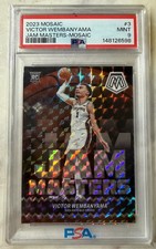 Panini 2023-24 Mosaic Jam Masters #3 Victor Wembanyama RC Mosaic Prizm PSA 9