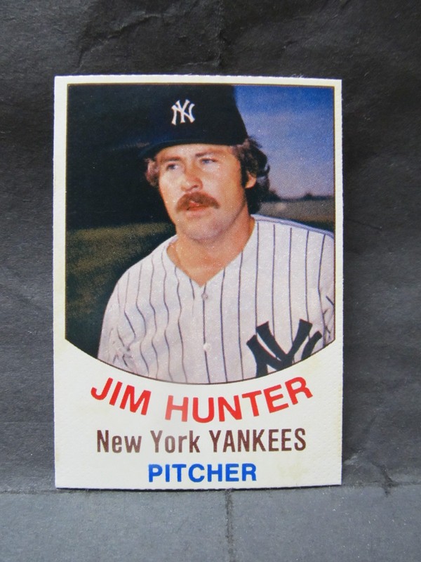 1977 Hostess #79  JIM HUNTER      HOF  Vintage Baseball Card