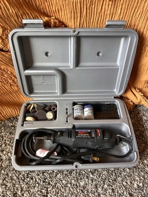 Dremel MultiPro Variable Speed Rotary Tool Model 395 With Case & Accessories