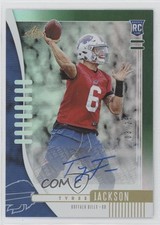 2019 Absolute Rookie Green Spectrum Signatures 3/25 Tyree Jackson #145 Auto 4f5