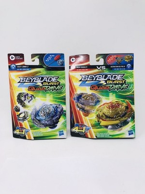 Hasbro Beyblade Burst QuadDrive Belfyre Decay Perseus Guilty Lúinor Lot Of 2