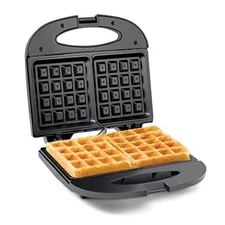  Maxi-Matic Electric Nonstick Belgian Iron Snack Maker Machine, Waffle
