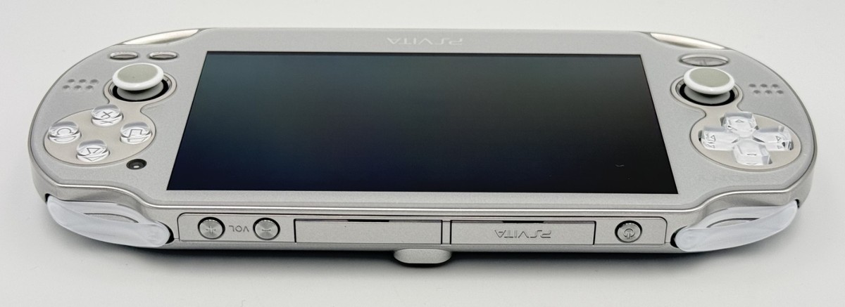 Sony PS Vita PCH-1000 PCH 1000 Console Ice Silver Limited Rare w