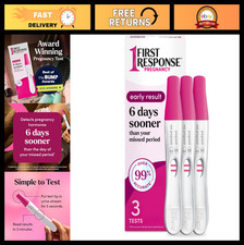 Early Result Pregnancy Test Strips, 3 Pack - Accurate Fast Results, Home Use