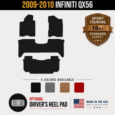 Avery Sport Touring Front & Rear Floor Mats for 2009-2010 INFINITI QX56 #2gh