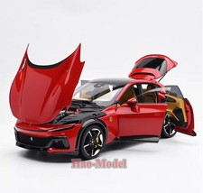 BBR 1/18 Ferrari Purosangue FUV Alloy Car Model Diecast Hobby birthday Gifts Red