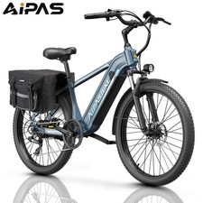 Electric Bike 1100W 28MPH 48V 18h 24in All-Terrain Fat Tire E-Mountain Ebike
