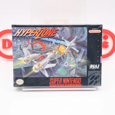 SNES Super Nintendo HYPER ZONE / HYPERZONE - NEW & Factory Sealed with V-Seam!