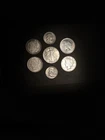 7 Silver Coin Lot- 1 Silver Eagl, 2 Morgan’s, 2 Peace Dollars, And 2 Franklins