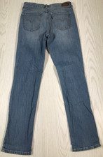 Levi's Demi Curve Classic Jeans Womens 28 Blue Slim Leg Stretch Mid Rise Y2K