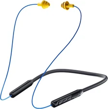 MIPEACE Bluetooth Earplug Headphones, Neckband Wireless Earbuds Blue 