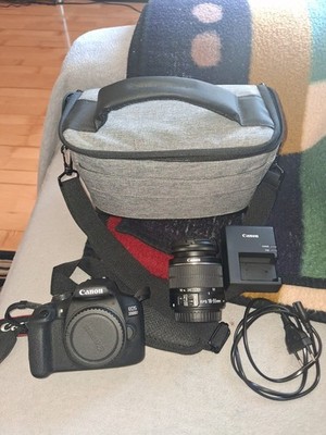 Canon EOS 2000D 24,1MP Digitale Spiegelreflexkamera (Kit mit EF-S 18-55mm IS II