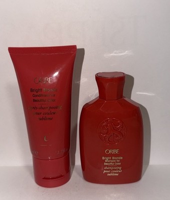 Oribe Bright Blonde Shampoo & Conditioner for Beautiful Color NEW & FRESH.