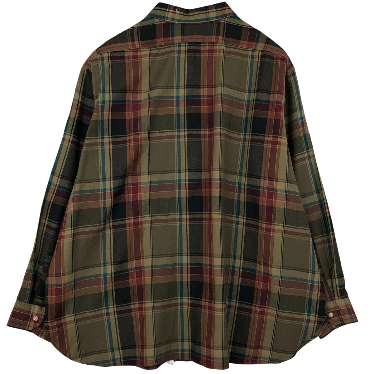 PENDLETON Old clothes 70'S check pattern button d… - image 2