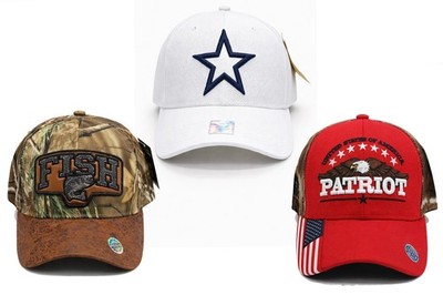 CAP STYLE Adjustable Baseball Cap   1CT Mixed Match   ASTD Plain   FREE SHIPPING