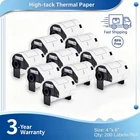 Compatible 4" x 6" Shipping Labels for DK-1241 Compatible with Brother QL Label