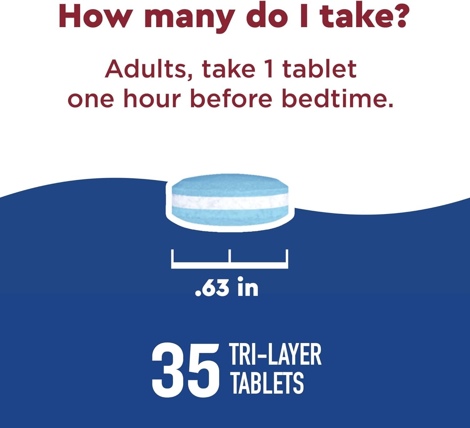 Nature Made Wellblends 3 in 1 Blend Sleep Longer Sleep Aid Supplement 35 Count