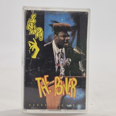 Snap! The Power Cassette Tape 1990 Arista BMG Snap Single 