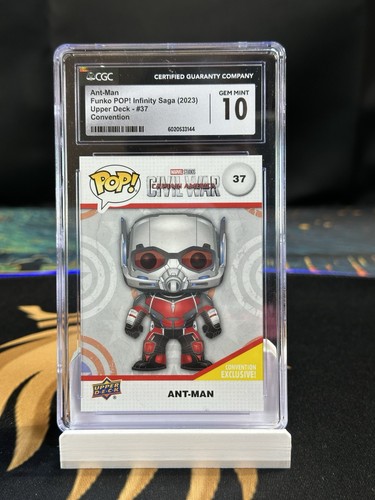 2023 Upper Deck Funko Pop Marvel Infinity Saga Convention ANT MAN CGC 10