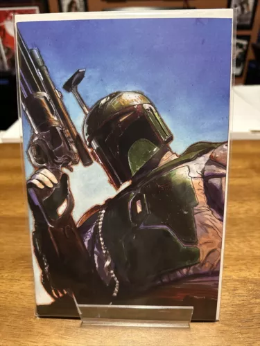 WAR OF THE BOUNTY HUNTERS #5 GERALD PAREL VIRGIN VARIANT