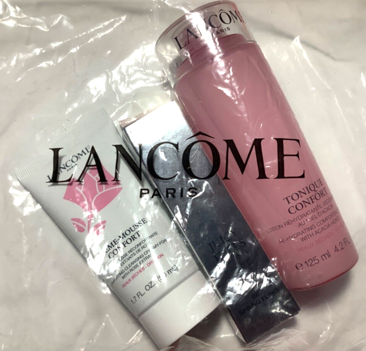 Lancome Confort Cleanse & Comfort for Dry Skin Cleanser + Tonique